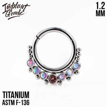 Gino Dream OP-38 Hinged Segment Ring 1.2 (16 G)