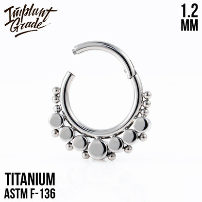 Gino Dream OP-38 Hinged Segment Ring 1.2 (16 G)
