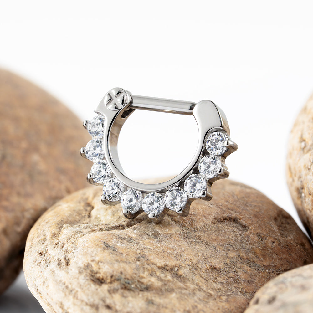 Glam Hinged Segment Ring 1.2 (16 G)