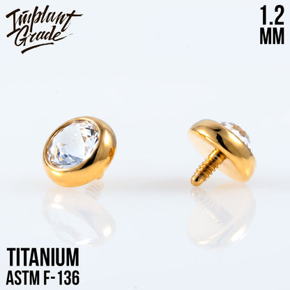 Crystal top Gold 1.2