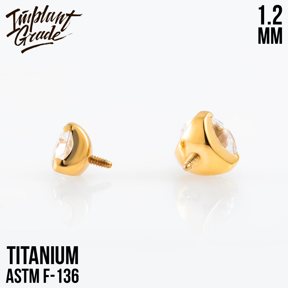 Gold Crystal gem top 1.2