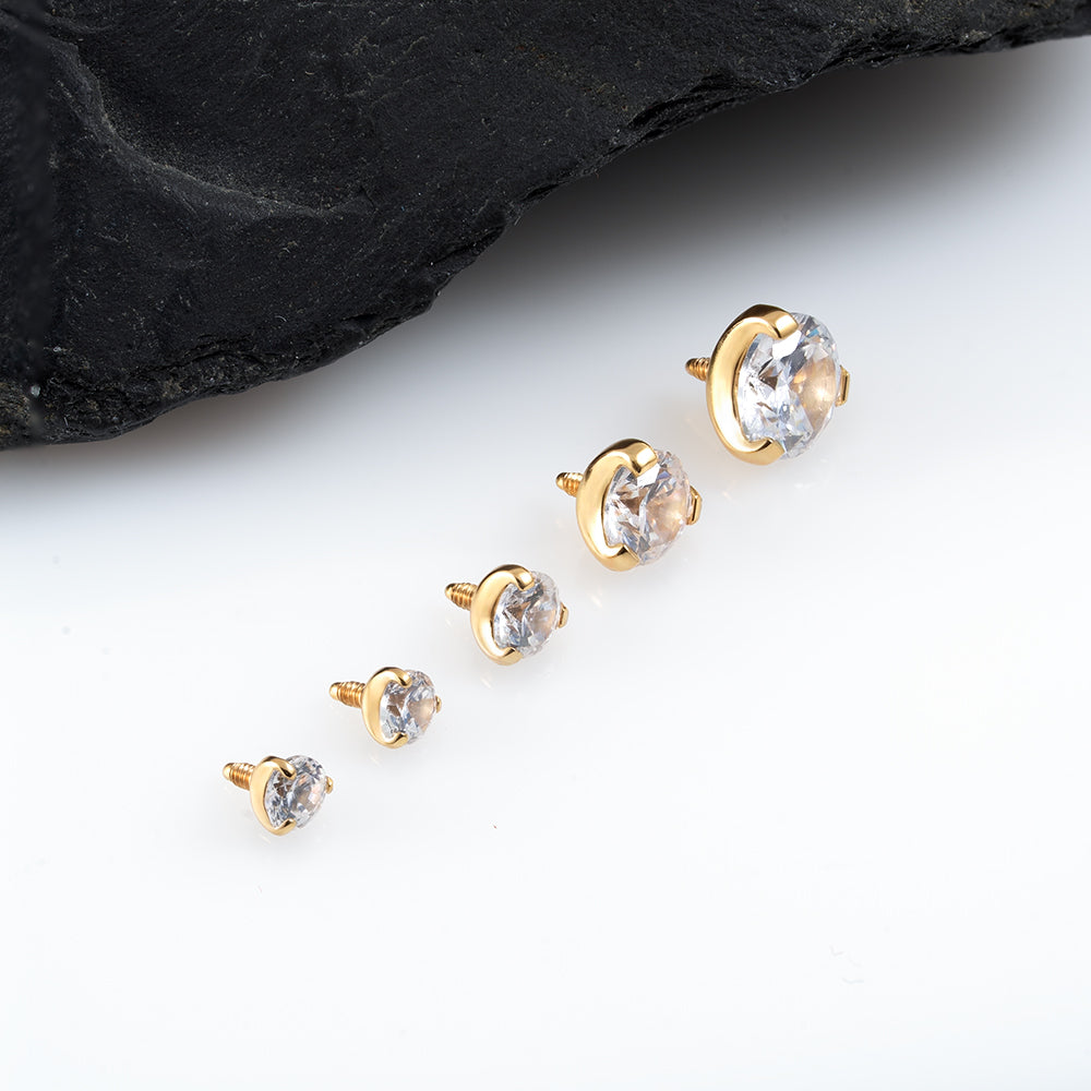 Gold Crystal gem top 1.2