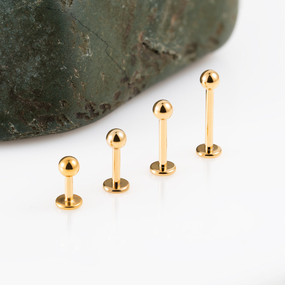 Gold labret 1.2 (16 G)