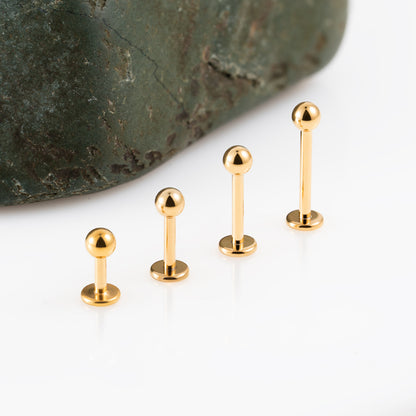 Gold labret 1.2 (16 G)