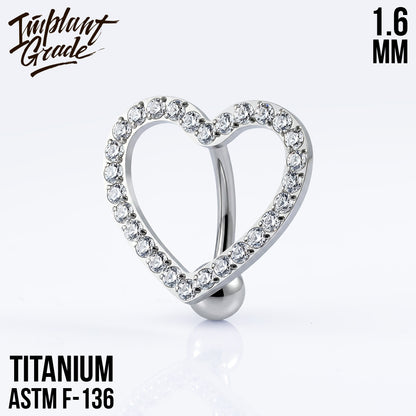 Reverse Banana Heart 1.6 (14 G)