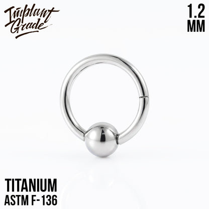 Hinged Ball Closure Ring