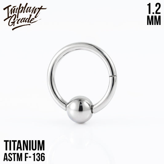 Hinged Ball Closure Ring