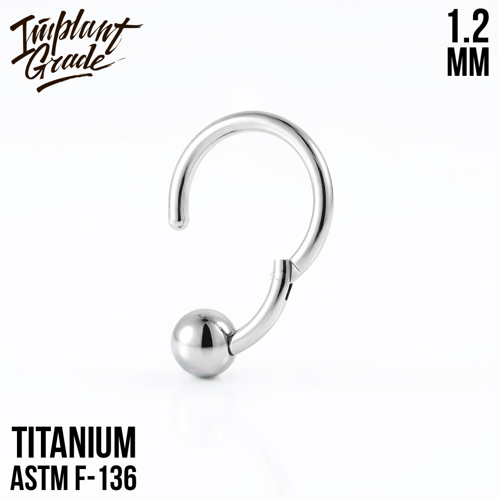 Hinged Ball Closure Ring