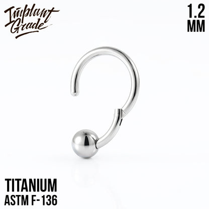 Hinged Ball Closure Ring