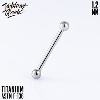 Bar 1.2 (16 G) balls 3 mm