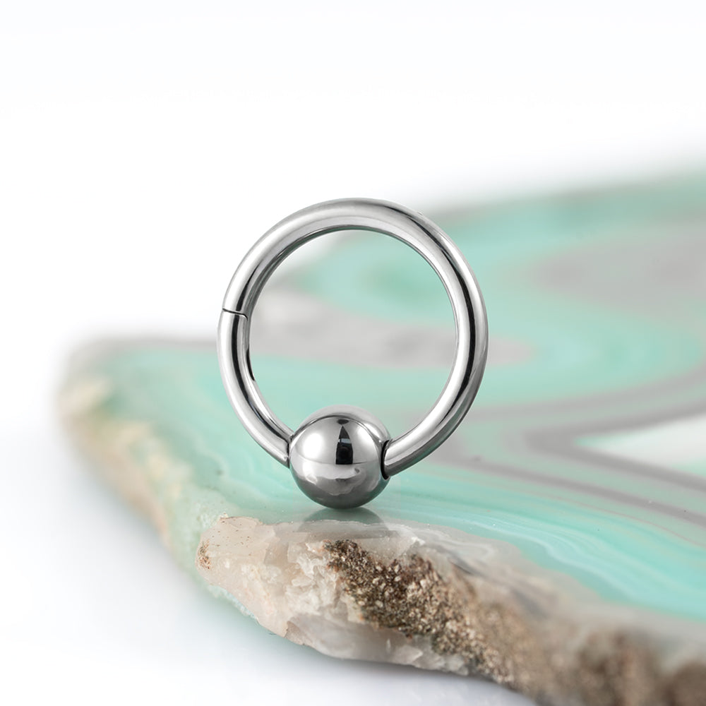 Hinged Ball Closure Ring