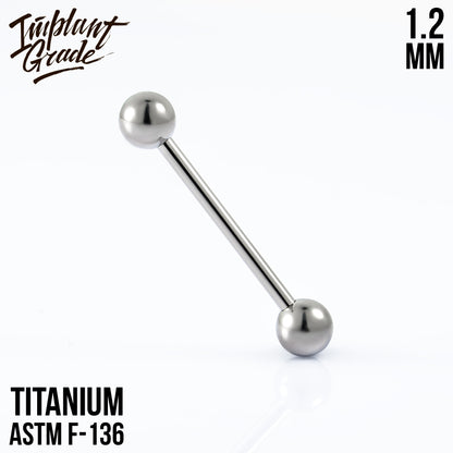 Bar 1.2 (16 G) balls 4 mm