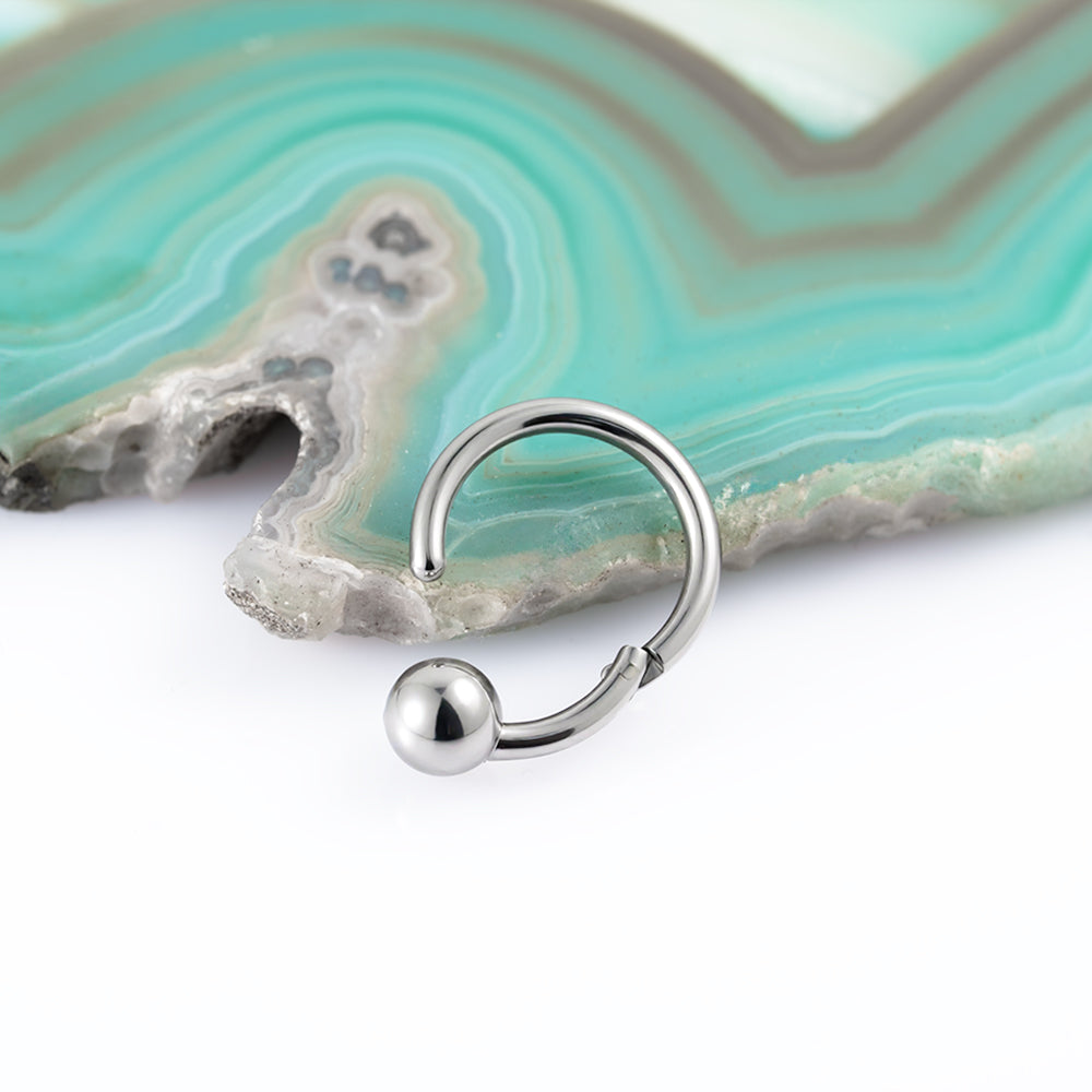 Hinged Ball Closure Ring