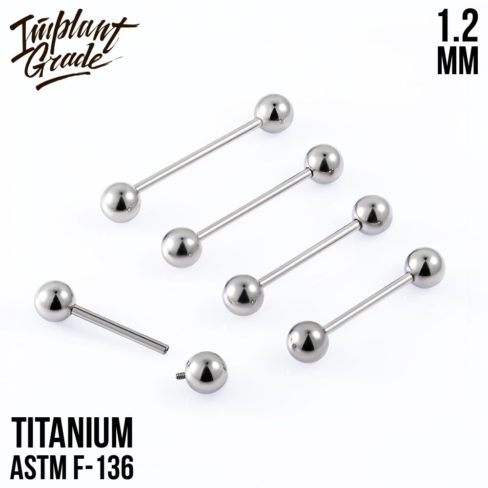 Bar 1.2 (16 G) balls 5 mm