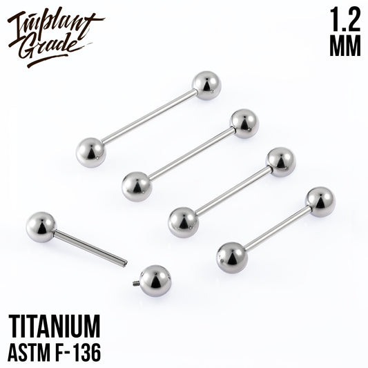 Bar 1.2 (16 G) balls 5 mm