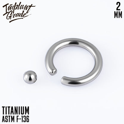 Captive Bead Ring 2 mm (12 G)