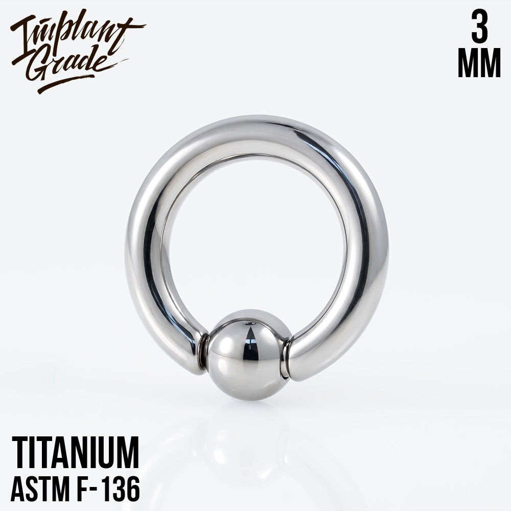 Hinged Ball Closure Ring