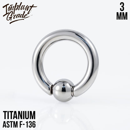 Hinged Ball Closure Ring