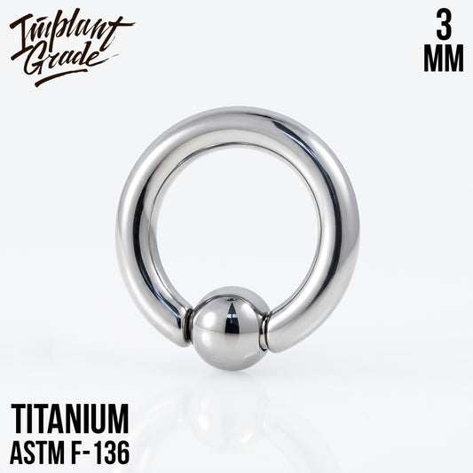 Hinged Ball Closure Ring