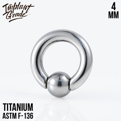 Hinged Ball Closure Ring