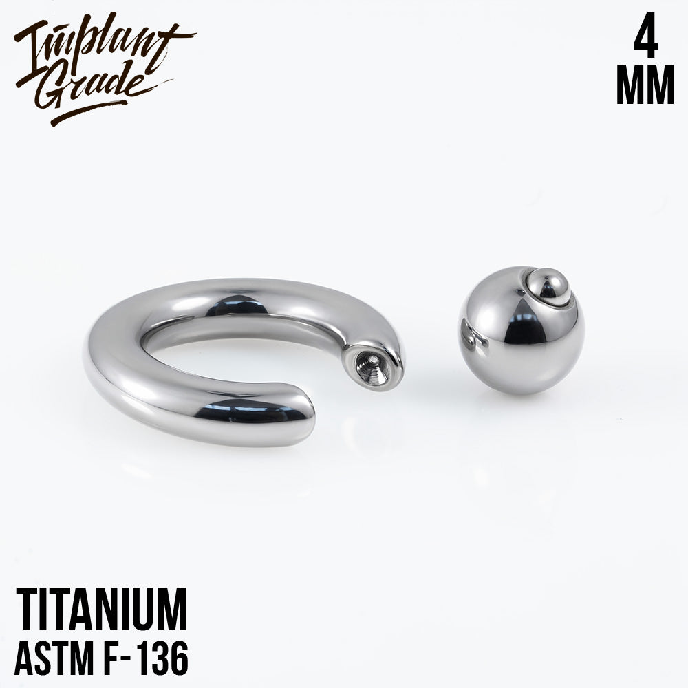 Hinged Ball Closure Ring