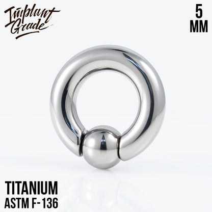 Hinged Ball Closure Ring