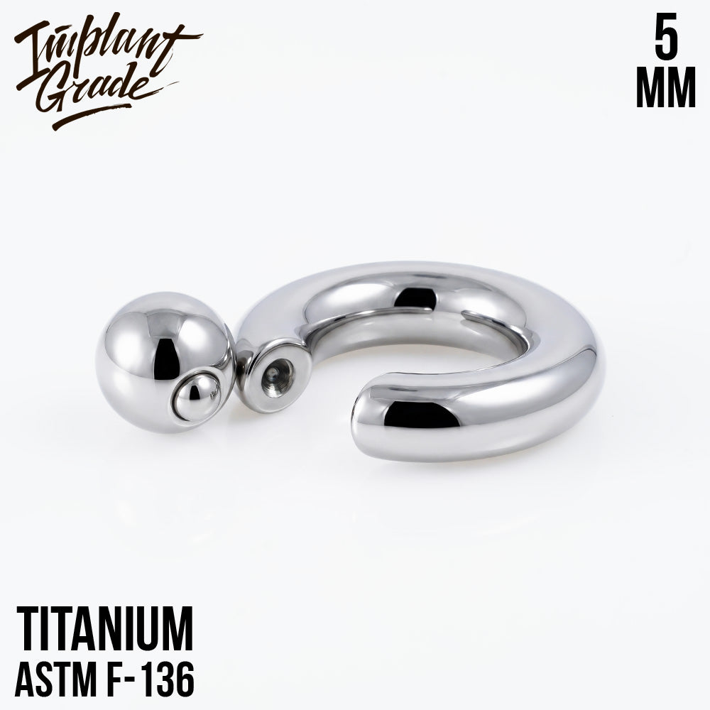 Hinged Ball Closure Ring