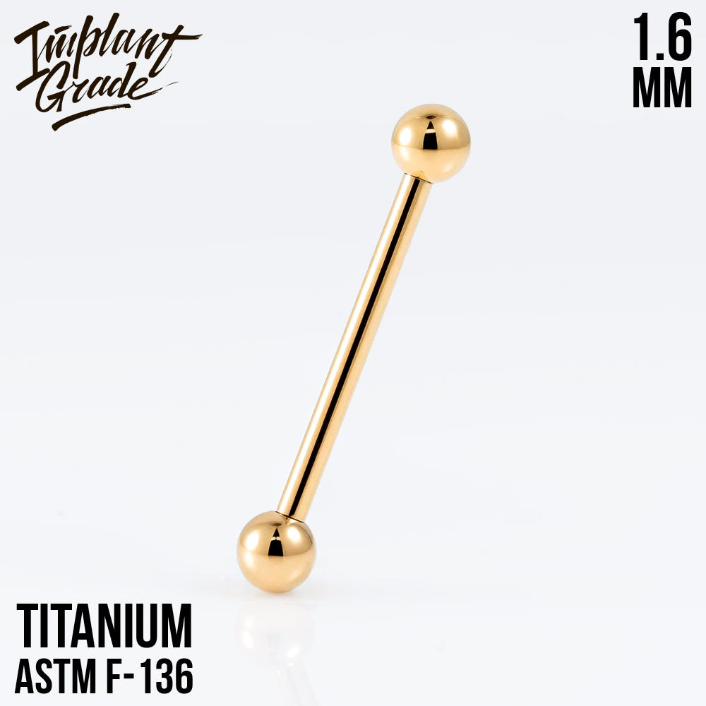 Bar 1.6 (14 G) balls 4 mm