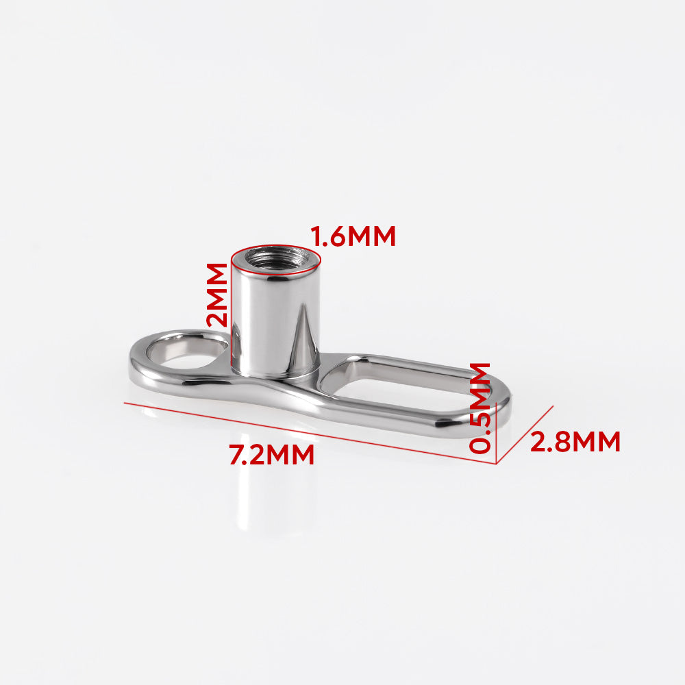 Microdermal anchor L 1.6 (14 G)