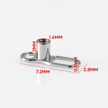 Microdermal anchor L 1.6 (14 G)