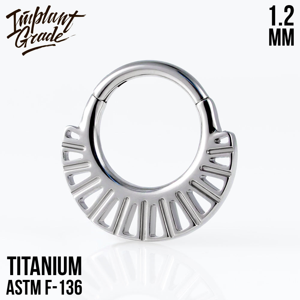 Maya Hinged Segment Ring 1.2 (16 G)