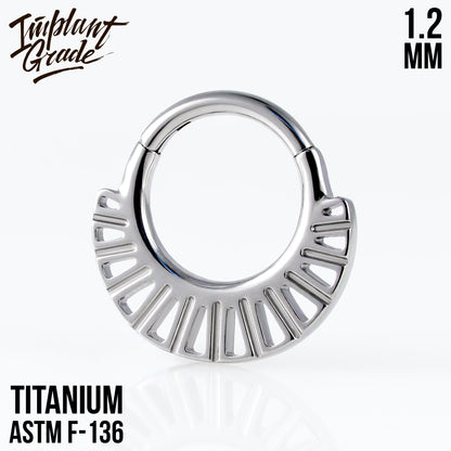Maya Hinged Segment Ring 1.2 (16 G)
