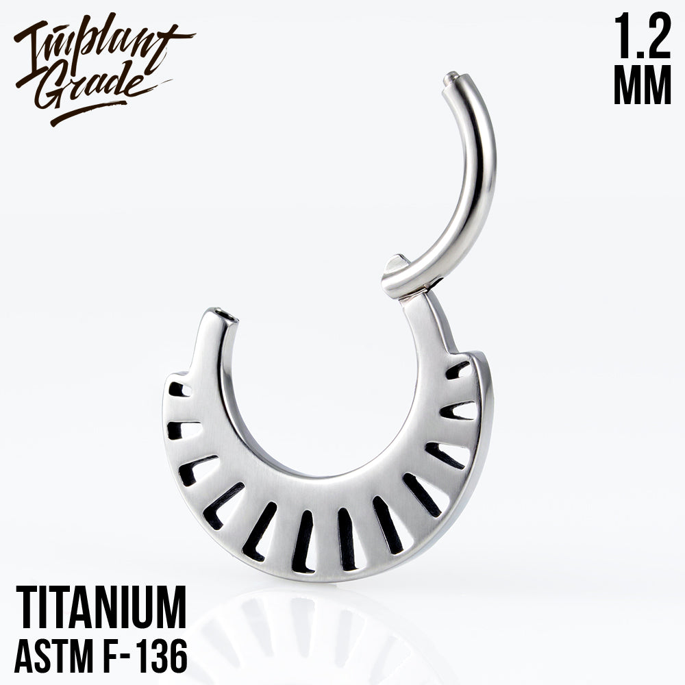 Maya Hinged Segment Ring 1.2 (16 G)