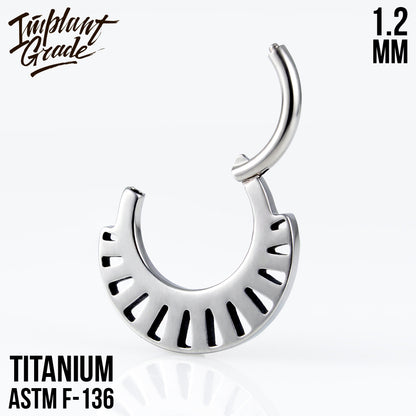 Maya Hinged Segment Ring 1.2 (16 G)