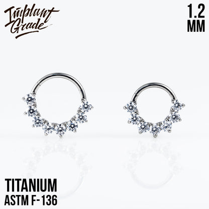 Moana Hinged Segment Ring 1.2 (16 G)