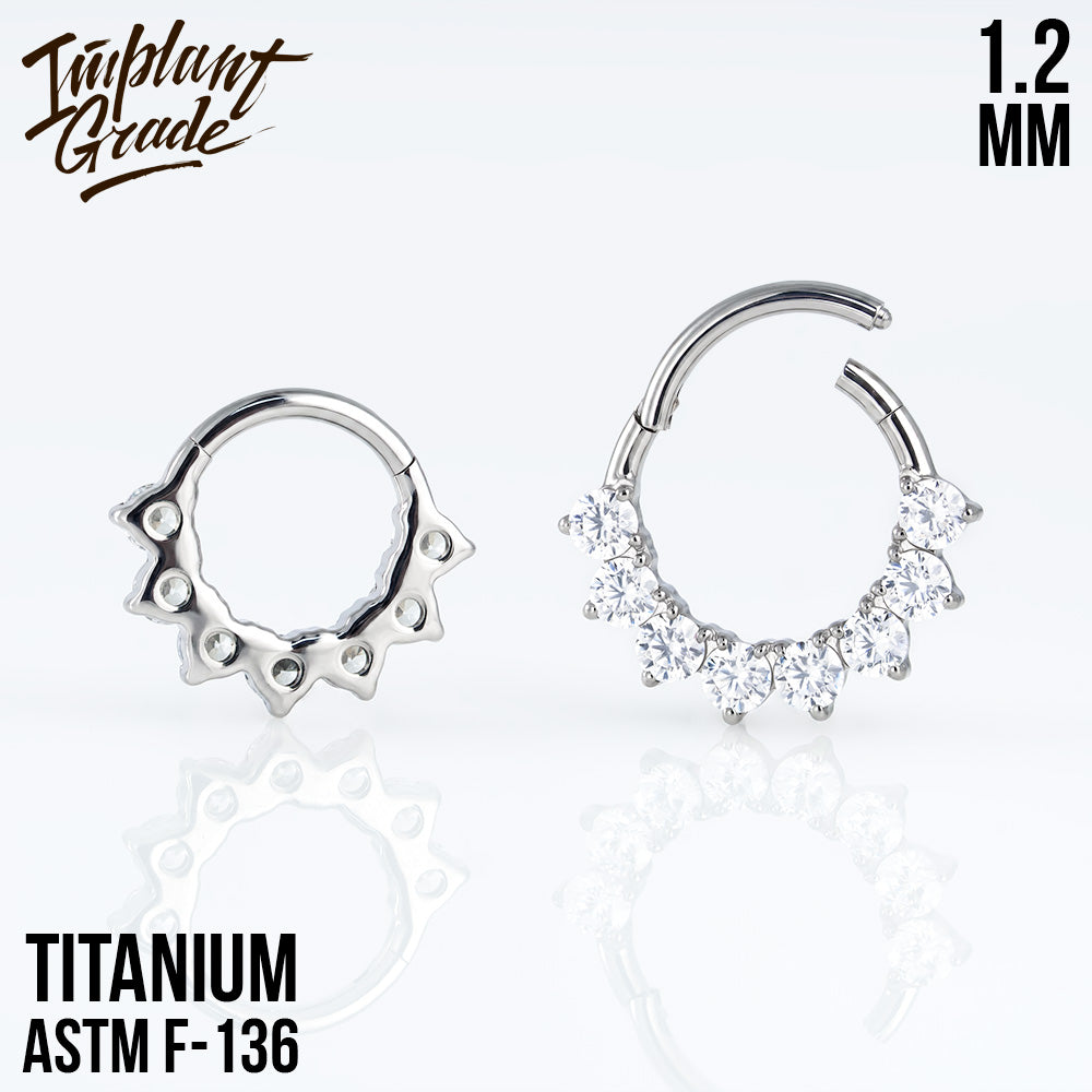 Moana Hinged Segment Ring 1.2 (16 G)