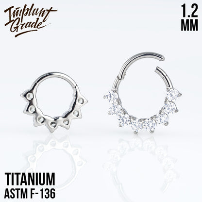 Moana Hinged Segment Ring 1.2 (16 G)