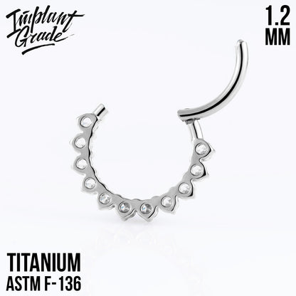 Glory Hinged Segment Ring 1.2 (16 G)