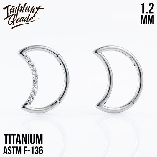 Moon Hinged Segment Ring 1.2 (16 G)