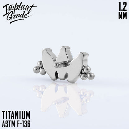 Marquise vol. 2 Bead 2 prong set Cluster 1.2