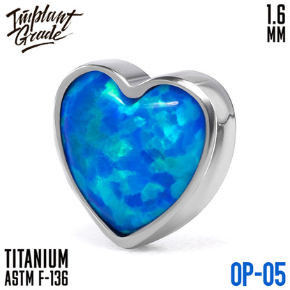 Heart Opal top 1.6
