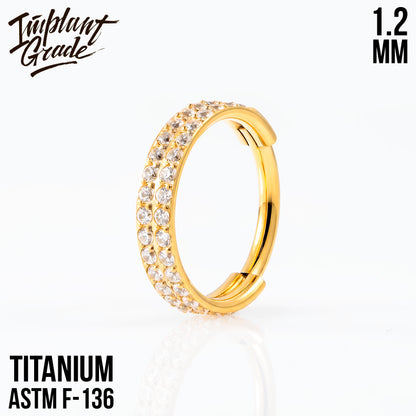 Nelly Hinged Segment Ring 1.2 (16 G)