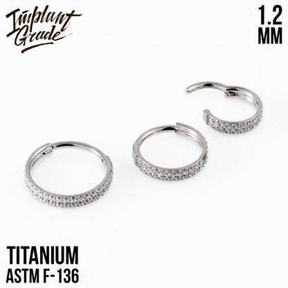 Nelly Hinged Segment Ring 1.2 (16 G)