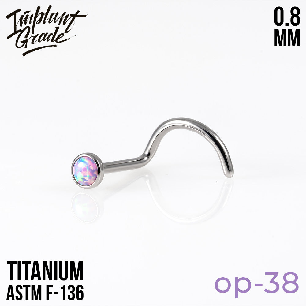 Opal Nose Screw 0.8 (20 G)