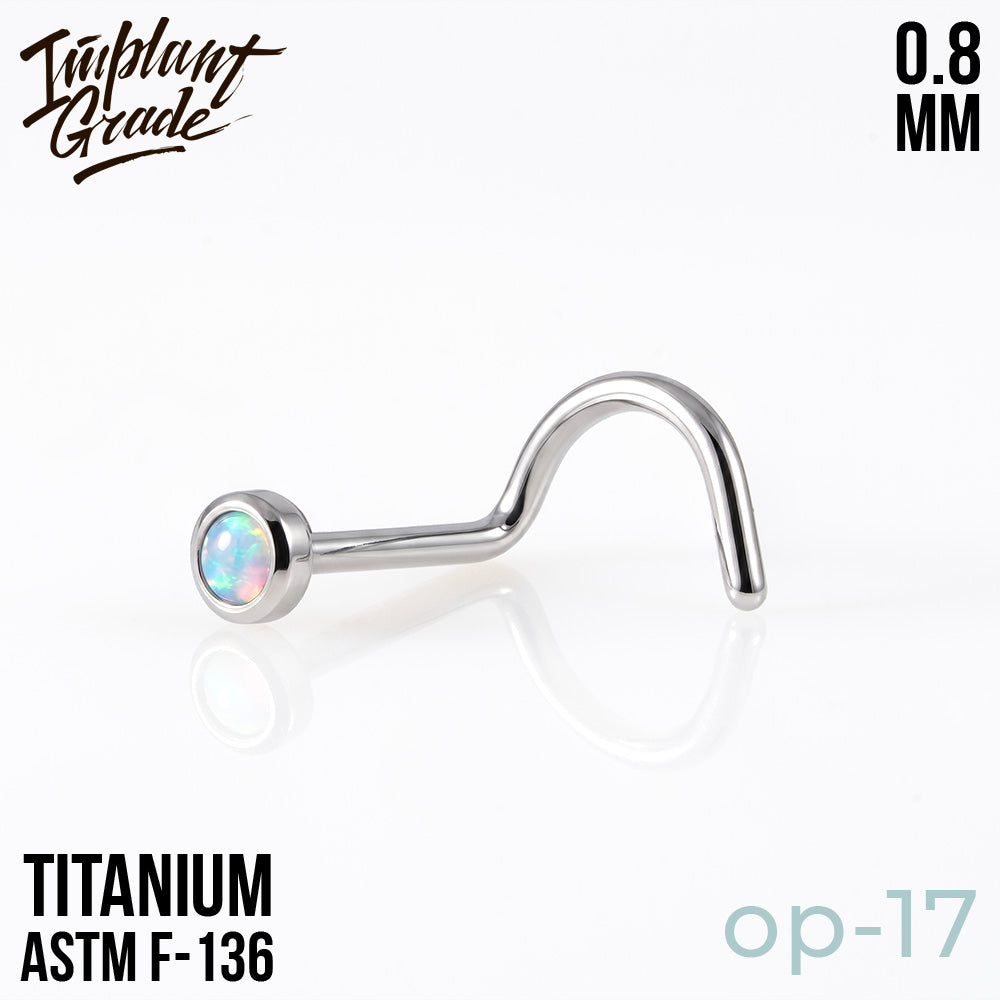 Opal Nose Screw 0.8 (20 G)