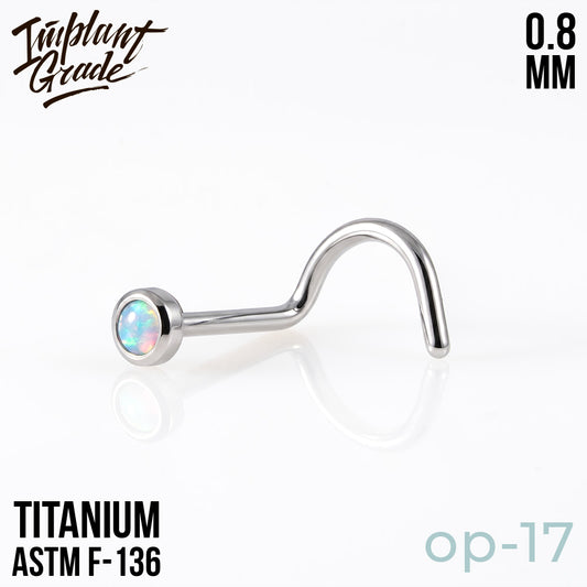 Opal Nose Screw 0.8 (20 G)