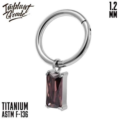Square Hinged Segment Ring 1.2 (16 G)