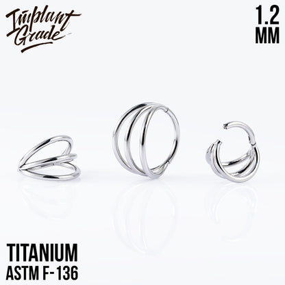Simple Trix Hinged Segment Ring 1.2 (16 G)