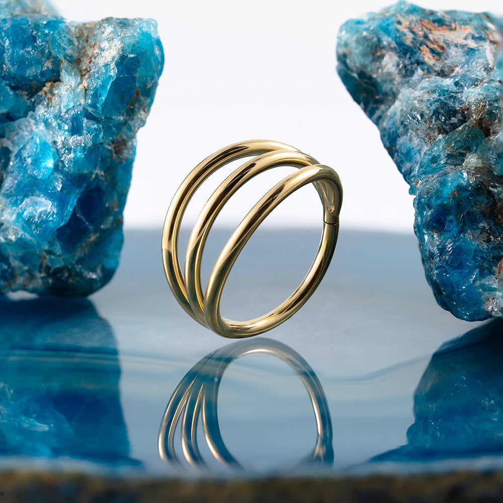 Simple Trix Hinged Segment Ring 1.2 (16 G)