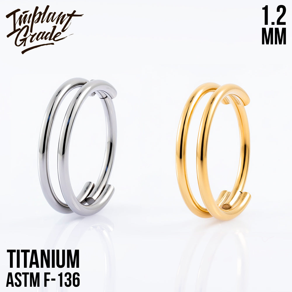 Simple Yan Hinged Segment Ring 1.2 (16 G)